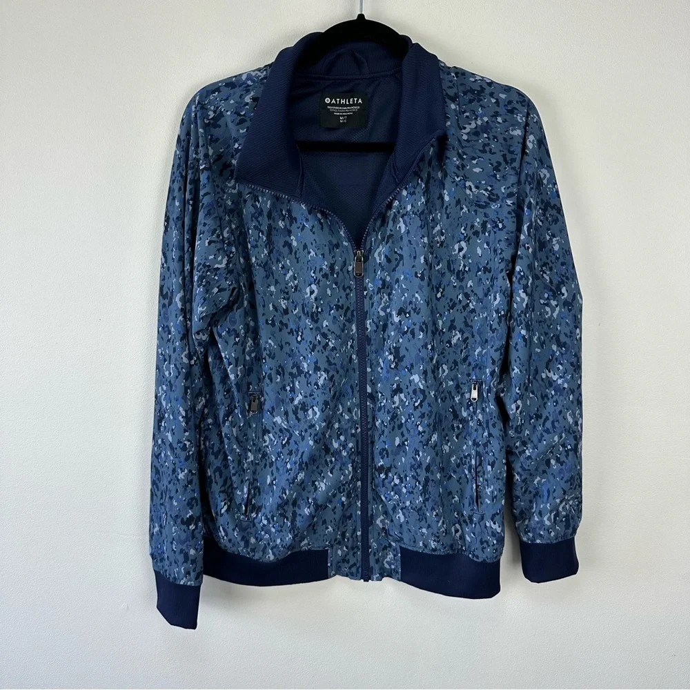 Athleta Brooklyn Bomber II Jacket Captivate Chrome